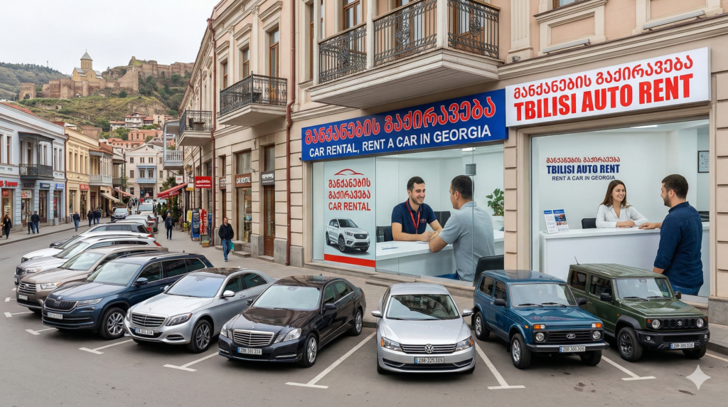 Car rental office
